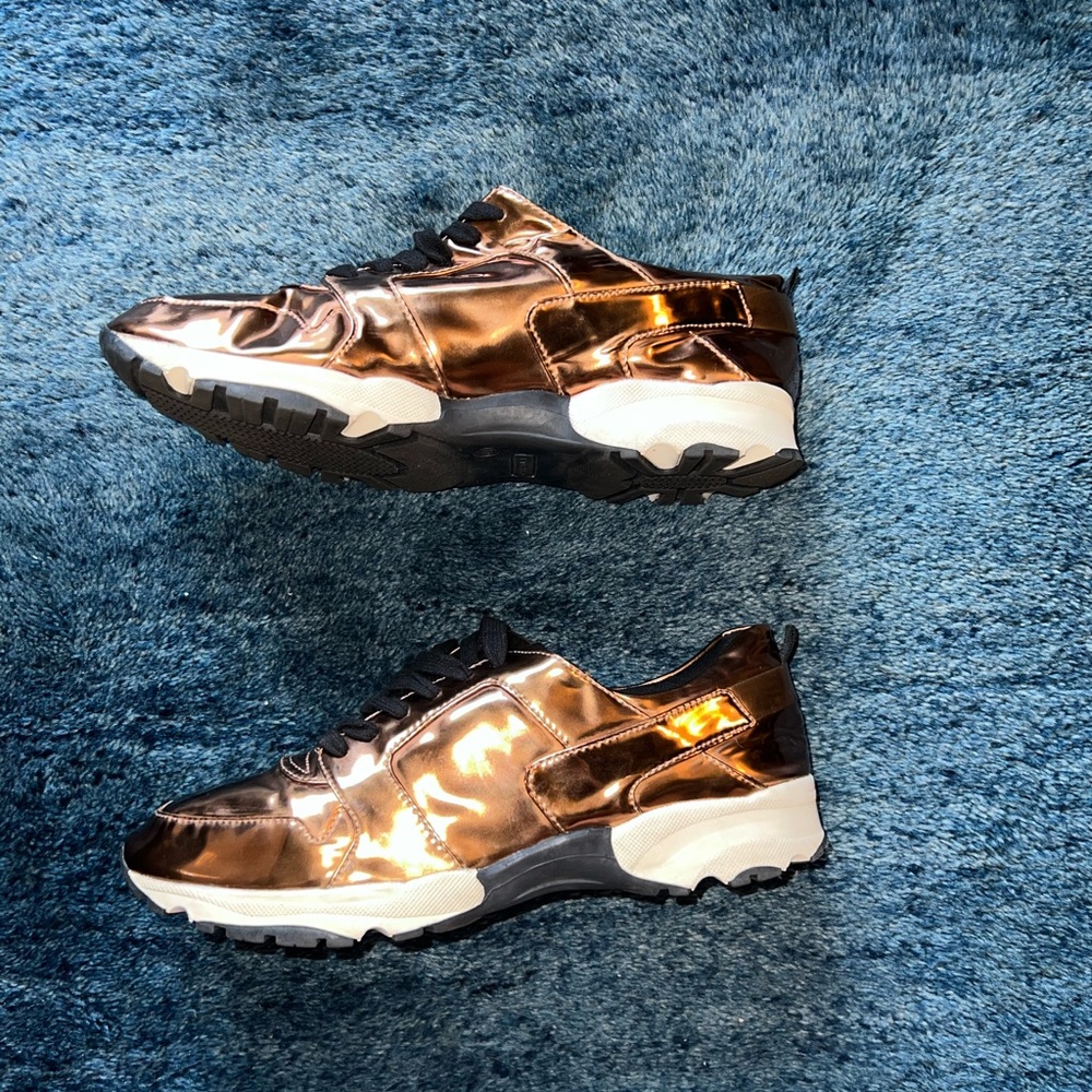 KURT GEIGER Carvela Bronze Sneakers - Picture 5 of 11
